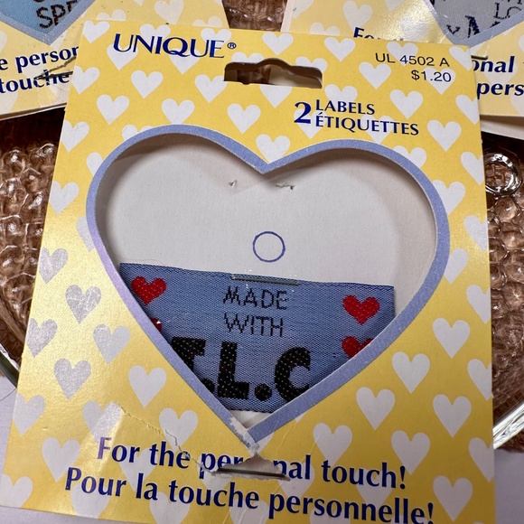 Vintage Sewing Label Bundle – 90s UNIQUE Brand - Picture 3 of 5